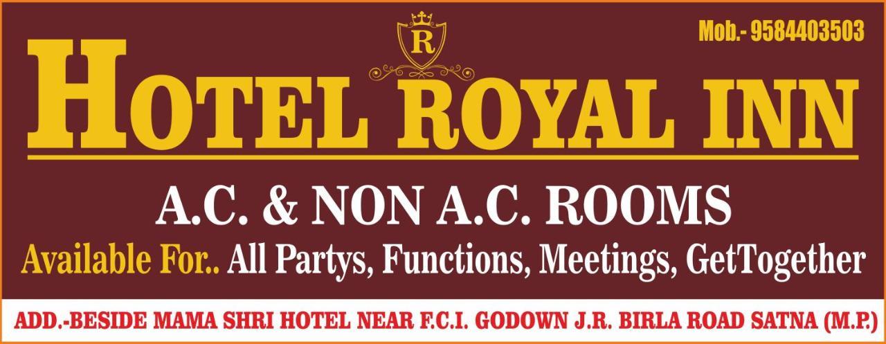 Hotel Royal Inn Satna Extérieur photo